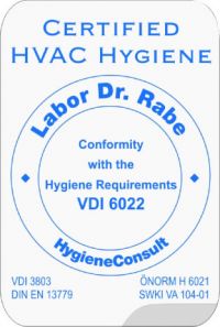 Hygienický certifikát pre adiabatické klimatizačné jednotky